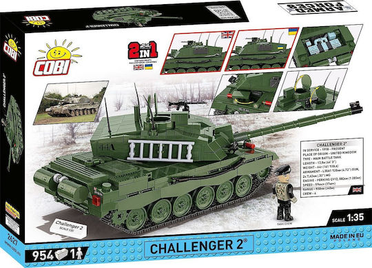 Cobi Τουβλάκια Challenger 2 954 για 9+ Ετών 954τμχ - Image 2