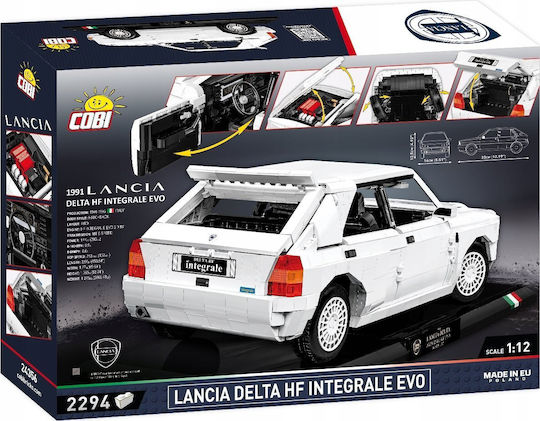 Cobi Τουβλάκια Lancia Delta HF Integrale EVO - Executive Edition για 7+ Ετών 2294τμχ COBI-24356 - Image 2