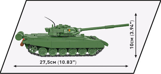 Cobi Τουβλάκια Historical Collection T-72 East Germany - Soviet για 7+ Ετών 680τμχ - Image 6