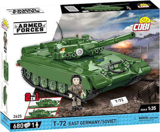 Cobi Τουβλάκια Historical Collection T-72 East Germany - Soviet για 7+ Ετών 680τμχ