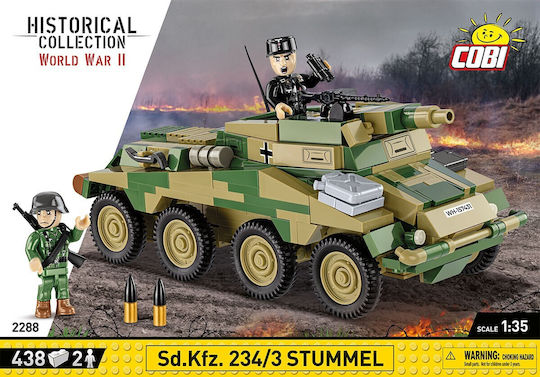 Cobi Τουβλάκια Historical Collection Wwii Sd.kfz. 234-3 Stummel για 7+ Ετών 438τμχ - Image 3
