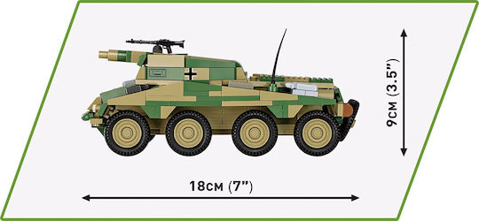 Cobi Τουβλάκια Historical Collection Wwii Sd.kfz. 234-3 Stummel για 7+ Ετών 438τμχ - Image 9