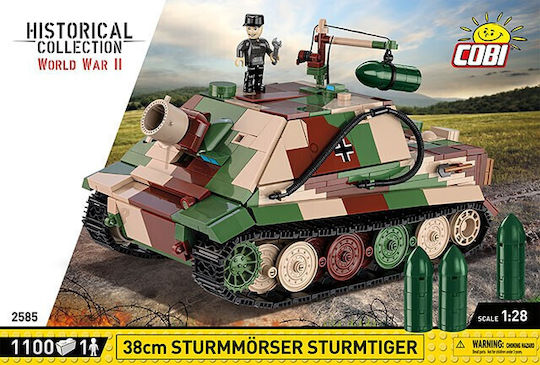 Cobi Τουβλάκια Historical Collection WWII Sturmmorser Sturmtiger για 7+ Ετών 1100τμχ - Image 6