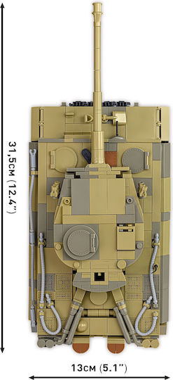 Cobi Τουβλάκια Panzer VI Tiger Νο131 για 7+ Ετών 1275τμχ - Image 6