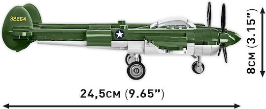 Cobi Τουβλάκια Lockheed P-38 Lightning για 6+ Ετών 332τμχ - Image 3