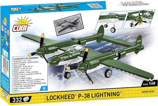 Cobi Τουβλάκια Lockheed P-38 Lightning για 6+ Ετών 332τμχ - Image 4