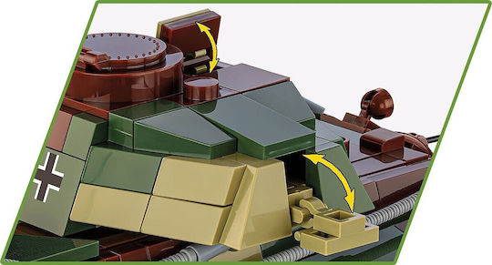 Cobi Τουβλάκια Panzer VI Ausf. B King Tiger για 9+ Ετών 802τμχ - Image 9