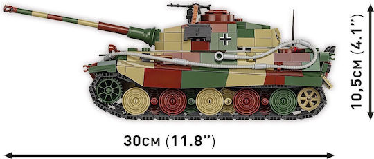 Cobi Τουβλάκια Panzer VI Ausf. B King Tiger για 9+ Ετών 802τμχ - Image 7