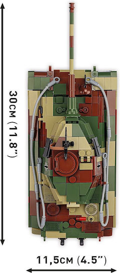 Cobi Τουβλάκια Panzer VI Ausf. B King Tiger για 9+ Ετών 802τμχ - Image 6