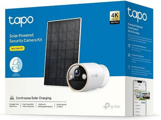 TP-LINK Tapo C460 Kit IP Κάμερα Παρακολούθησης Wi-Fi Full HD+ 4MP Αδιάβροχη Μπαταρίας με Αμφίδρομη Επικοινωνία και Φακό 4mm - Image 4