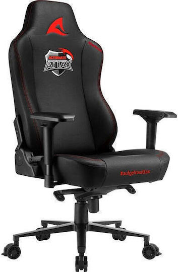 Sharkoon SKILLER ALTERNATE aTTaX Edition Καρέκλα Gaming Δερματίνης Μαύρη - Image 2