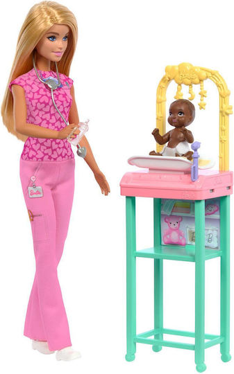 Barbie Παιδίατρος Κούκλα για 3+ Ετών JCR72 - Image 2