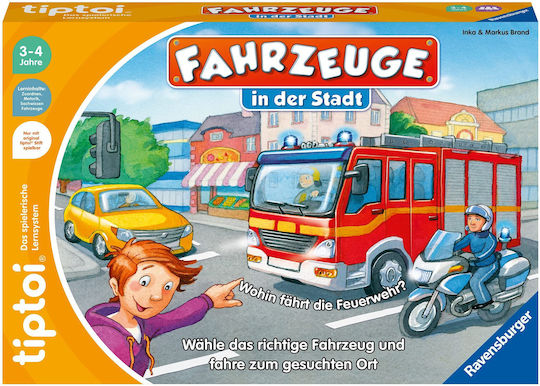 Επιτραπέζιο Παιχνίδι Fahrzeuge in der Stadt για 1-4 Παίκτες 3+ Ετών 00127 (GER) Ravensburger