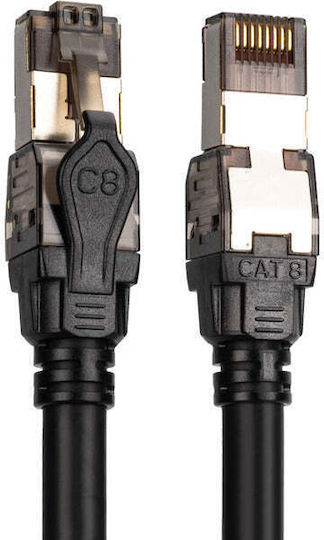 Digitus S/FTP Καλώδιο Δικτύου Ethernet 1m Μαύρο 1τμχ (DK-1843-010) - Image 4