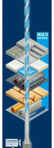 Alternative view of Bosch MultiConstruction Διαμαντοτρύπανο για Ξύλο και Μέταλλο 4mm / 90mm 2608902347