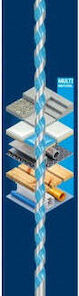Bosch MultiConstruction Διαμαντοτρύπανο για Ξύλο και Μέταλλο 7mm 2608902355