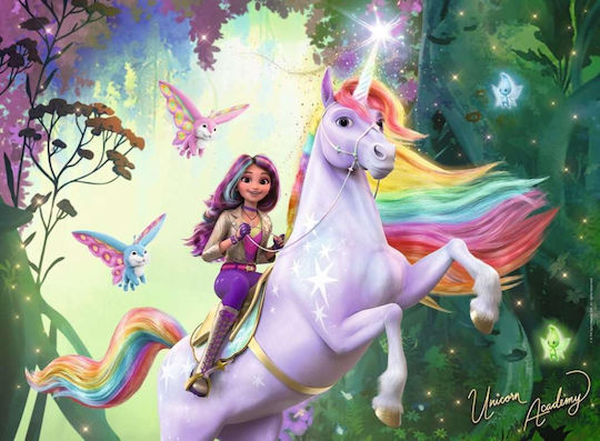 Παιδικό Puzzle Unicorn Academy 100pcs Ravensburger - Image 2