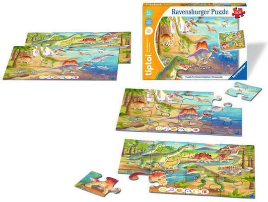 Παιδικό Puzzle Δεινόσαυροι για 3+ Ετών 24pcs 00198 Ravensburger - Image 3