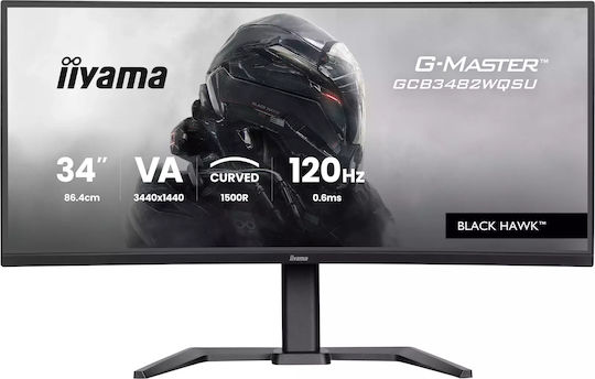 Iiyama GCB3482WQSU-B1 VA HDR Curved Gaming Monitor 34" QHD 3440x1440