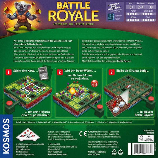 Επιτραπέζιο Παιχνίδι Battle Royale για 2-4 Παίκτες 8+ Ετών 684037 (GER) Kosmos - Image 3