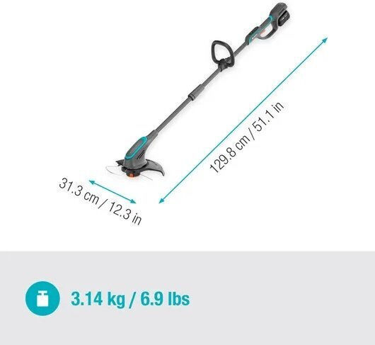 Gardena PowerTrim 30 Χορτοκοπτικό Ώμου / Χειρός Μπαταρίας 18V 14703-20 - Image 5
