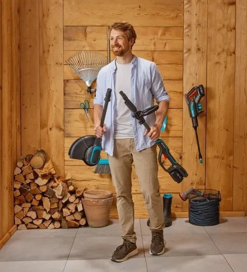 Gardena PowerTrim 30 Χορτοκοπτικό Ώμου / Χειρός Μπαταρίας 18V 14703-20 - Image 9