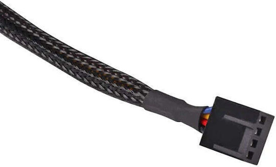 Alphacool Fan Cable 4-pin To 4-pin Extension 30cm Black 18674 - Image 4