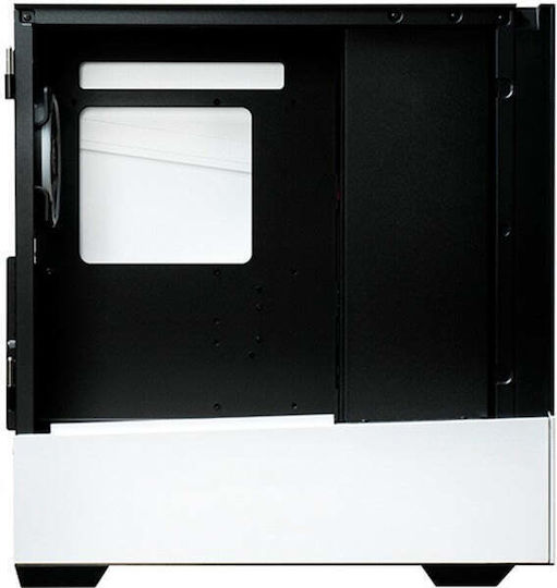 Enermax K8 Gaming Midi Tower Κουτί Υπολογιστή με RGB Φωτισμό Λευκό - Image 4