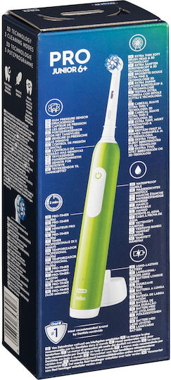 Oral-B Junior Ηλεκτρική Οδοντόβουρτσα για 6+ Χρονών Πράσινο - Image 8