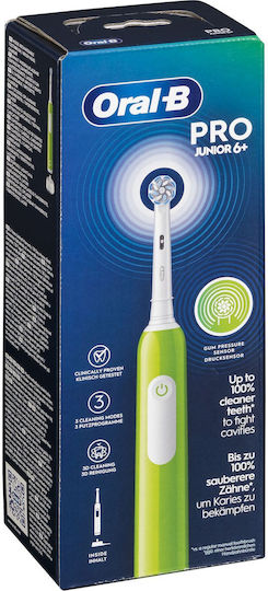 Oral-B Junior Ηλεκτρική Οδοντόβουρτσα για 6+ Χρονών Πράσινο - Image 5