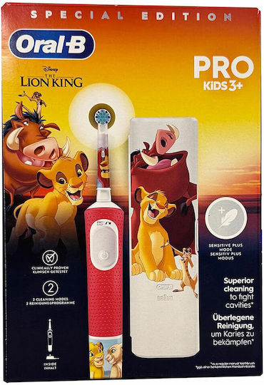 Oral-B Vitality Pro Ηλεκτρική Οδοντόβουρτσα Πορτοκαλί - Image 2
