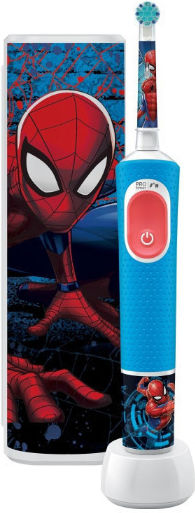 Oral-B Spiderman Ηλεκτρική Οδοντόβουρτσα για 3+ Χρονών Μπλε - Image 2