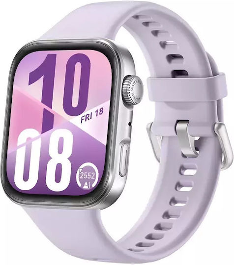 Huawei Watch Fit 4 43mm Αδιάβροχο με Παλμογράφο (Μωβ) - Image 2