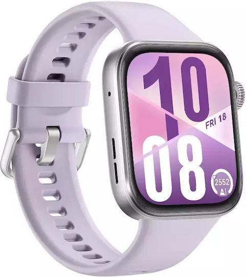 Huawei Watch Fit 4 43mm Αδιάβροχο με Παλμογράφο (Μωβ) - Image 4