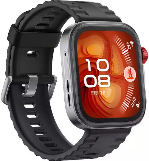 Huawei Watch Fit 4 Pro Aluminium 45mm Αδιάβροχο με Παλμογράφο (Μαύρο) - Image 4