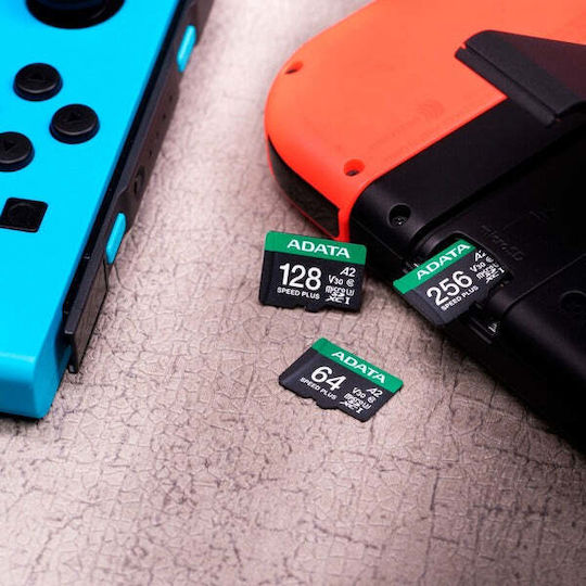Adata microSDXC 64GB Class 10 U3 V30 A2 UHS-I με αντάπτορα - Image 5
