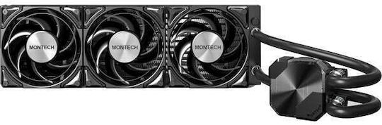 Montech HyperFlow Silent 360 Υδρόψυξη Επεξεργαστή Τριπλού Ανεμιστήρα 120mm για Socket 1700/1200/115x - Image 2