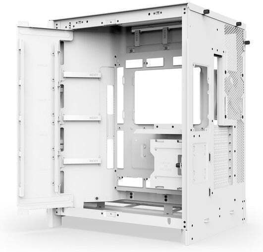 NZXT H9 Flow Gaming Midi Tower Κουτί Υπολογιστή με Πλαϊνό Παράθυρο Λευκό - Image 5