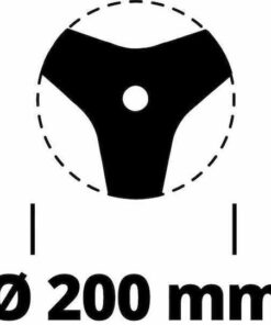 Alternative view of Einhell Ανταλλακτικό Μαχαίρι Θαμνοκοπτικού 3405083