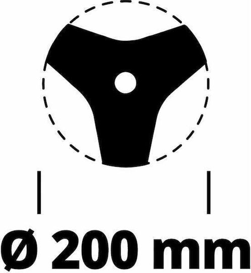 Einhell Ανταλλακτικό Μαχαίρι Θαμνοκοπτικού 3405083 - Image 2