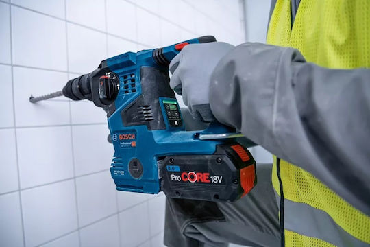 Bosch GBH 18V-28 CF Κρουστικό Σκαπτικό Πιστολέτο Μπαταρίας 18V Solo με Υποδοχή SDS Plus 0611921001 - Image 5