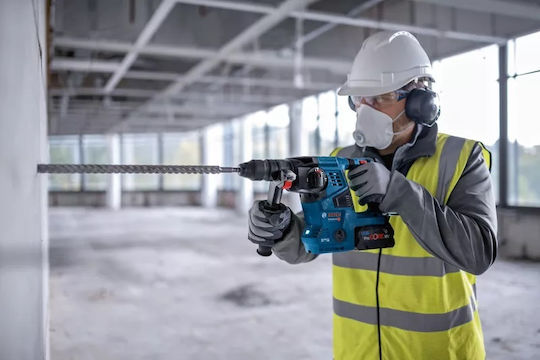 Bosch GBH 18V-28 CF Κρουστικό Σκαπτικό Πιστολέτο Μπαταρίας 18V Solo με Υποδοχή SDS Plus 0611921001 - Image 4