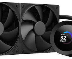Alternative view of NZXT Kraken 240 (v2) Υδρόψυξη Επεξεργαστή Διπλού Ανεμιστήρα 120mm για Socket AM4/AM5/1700/1200/115x
