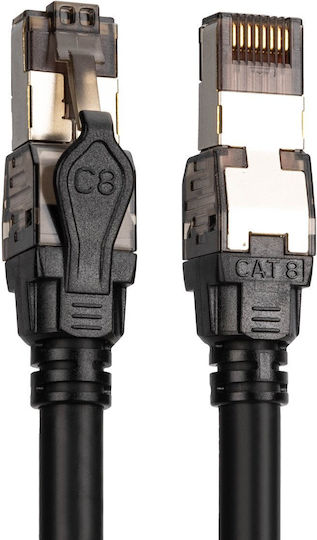 Digitus S/FTP Cat.6 Καλώδιο Δικτύου Ethernet 2m Μαύρο 1τμχ (DK-1843-020) - Image 3