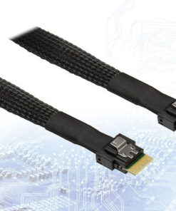 Alternative view of Inter-Tech - Cable 70cm Μαύρο (88885671)