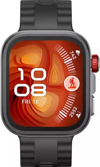 Huawei Watch Fit 4 Pro Aluminium 45mm Αδιάβροχο με Παλμογράφο (Μαύρο) - Image 2