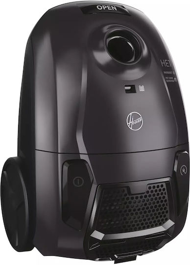 Hoover HE120PET 011 Ηλεκτρική Σκούπα 700W με Σακούλα 2.5lt Iron Grey - Image 2