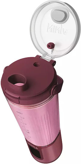Ninja Blast Μπλέντερ για Smoothies 0.53lt 700W Κόκκινο - Image 4