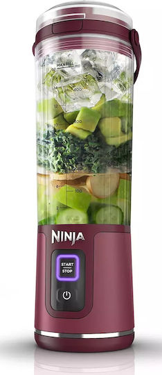 Ninja Blast Μπλέντερ για Smoothies 0.53lt 700W Κόκκινο - Image 7
