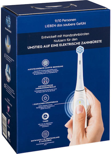 Oral-B iO Series 2 Ηλεκτρική Οδοντόβουρτσα με Αισθητήρα Πίεσης και Θήκη Ταξιδίου Calm Pink - Image 4